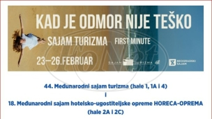 Sajam turizma od 23. februara